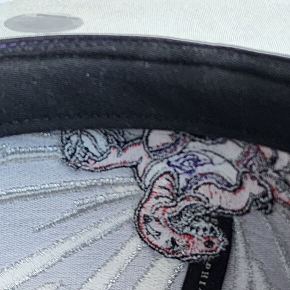 Toronto Raptors Mitchell & Ness Purple Hardwood Classics Earthquake Snapback Hat - Picture 11 of 15